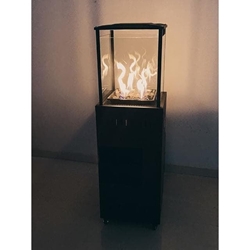 Estufa de gas exterior Ibiza negro - Imagen 2