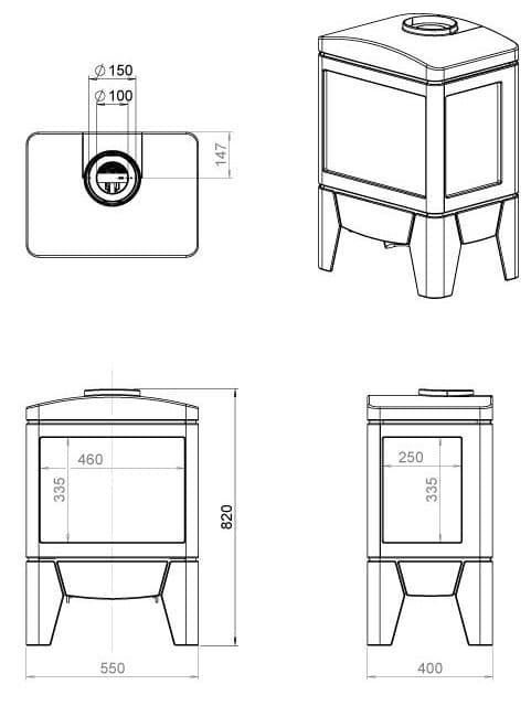 Estufa de gas Faber Jelling - Imagen 3