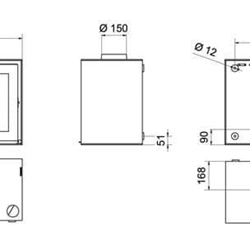 Estufa de leña S60 Black Edition - Imagen 2