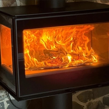 Estufa de leña Elite 10 T 3 caras - Imagen 2