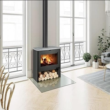 Estufa de leña Riano 02 (tapa cerámica) - Imagen 2