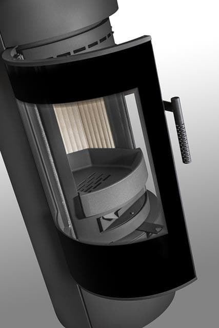 Estufa de leña Soria H30 metálica - Imagen 3