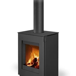 Estufa de leña Teon L03 metálica - Imagen 2