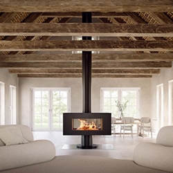 Estufa de leña Venus 850 DHT Giratoria 360º (Doble Cara) - Imagen 1