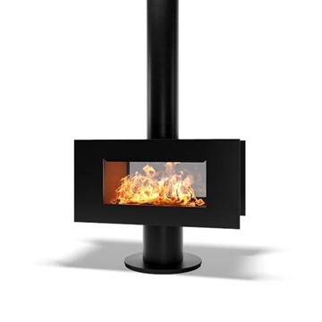 Estufa de leña Venus 850 DHT Giratoria 360º (Doble Cara) - Imagen 2