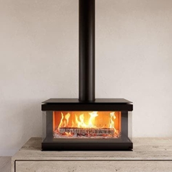 Estufa de leña Venus in the Box 850 - 3 caras - Imagen 2