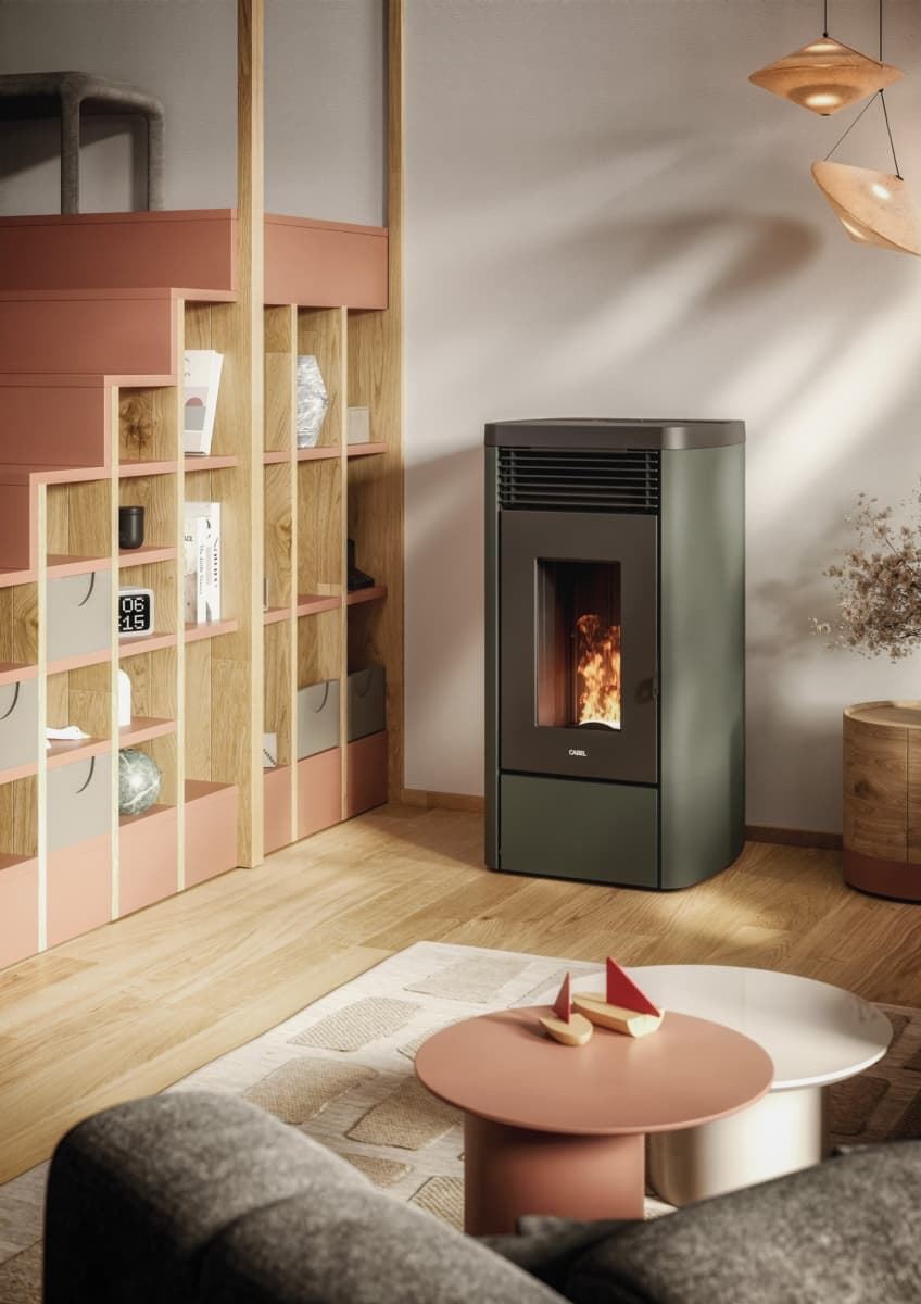 Estufa de pellet Atena Plus 14kW 2026 - Imagen 3