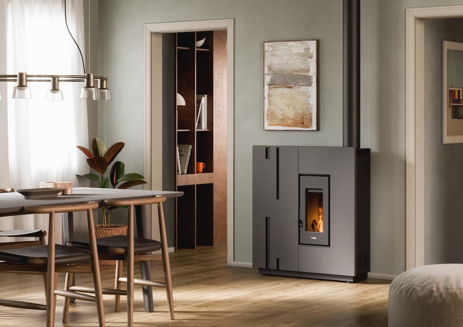 Estufa de pellet Baggy 7kW - Imagen 5
