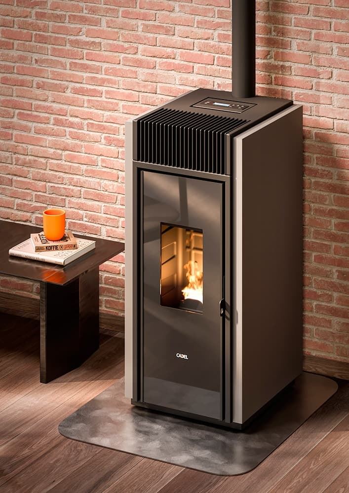 Estufa de pellet Bold 7kW UP-Twin - Imagen 2