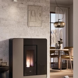 Estufa de pellet Elle 9 Plus Up-Twin - Imagen 2