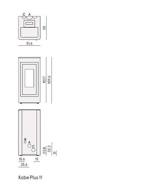 Estufa de pellet Kobe 11 Plus - Imagen 5