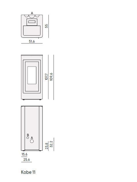 Estufa de pellet Kobe 11 - Imagen 5