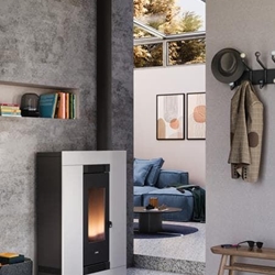 Estufa de pellet Luce 9 Plus Up-Twin - Imagen 2