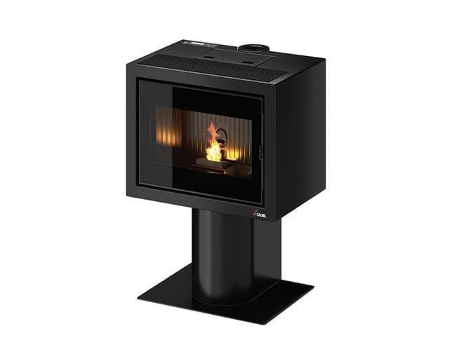 Estufa de pellet Quasimodo 9 Box Up-Twin (con pie) - Imagen 1