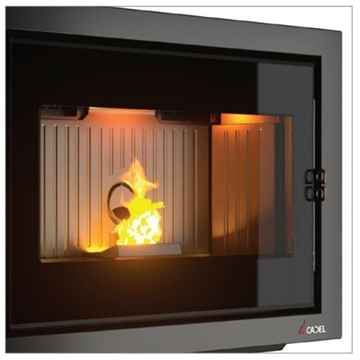 Estufa de pellet Quasimodo 9 Box Up-Twin (con pie) - Imagen 2