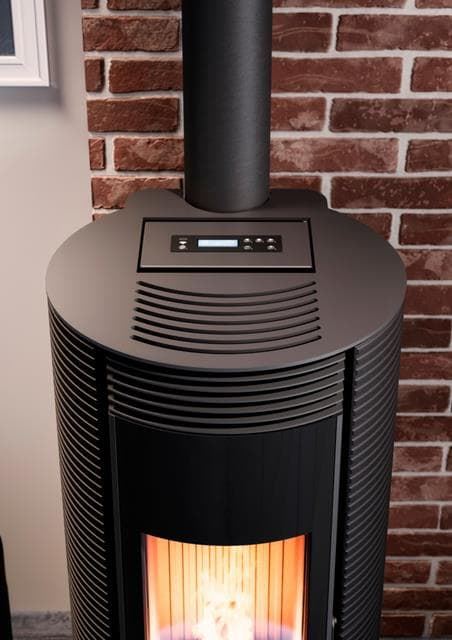 Estufa de pellet Spin Plus 9 Up-Twin - Imagen 6