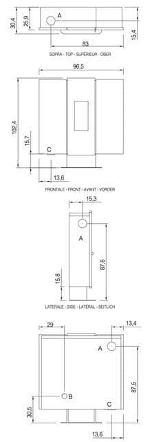 Estufa de pellet Wall 10 Plus - Imagen 3