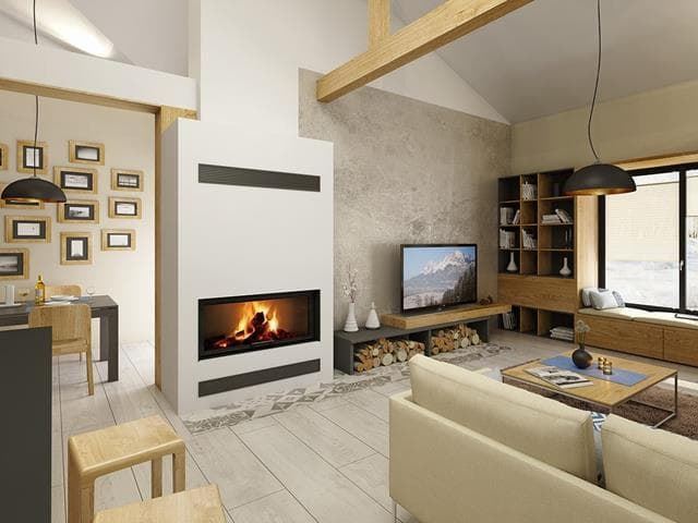 Hogar de leña Heat FG 107/47 - 110.50 - H3LG06 - Imagen 3