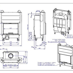 Hogar de leña Heat FG 63/47 - 66.50 - H3LE04 - Imagen 2