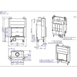 Hogar de leña Heat FG 63/47 - 66.50 - H3LE04 - Imagen 2