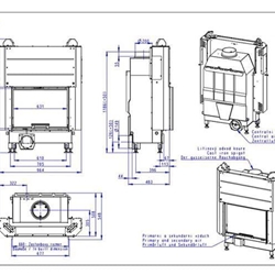 Hogar de leña Heat FG 63/47 - Imagen 2