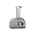 Horno de gas para pizza Bull 60x60 sin carrito, top en inox - Imagen 1