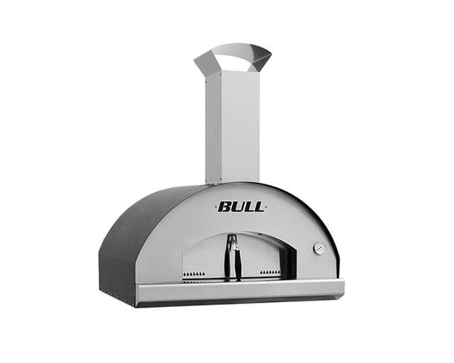 Horno de gas para pizza Bull extra grande 80x60 sin carrito, top en inox - Imagen 2