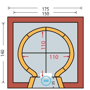 Horno de leña 10TS Capri - Imagen 2