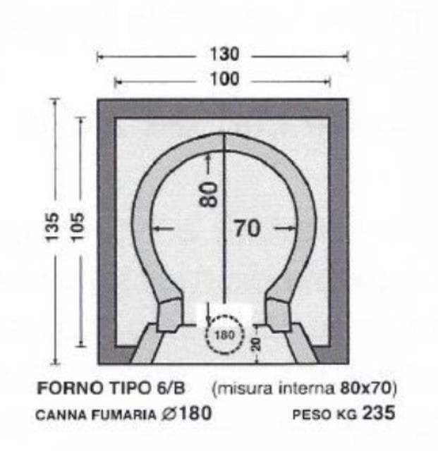 Horno de leña 6B - Imagen 2