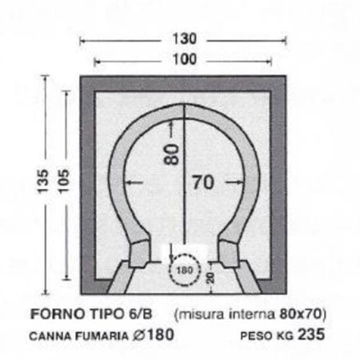 Horno de leña 6B - Imagen 2