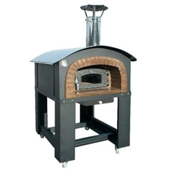 Horno de leña Panama Inox con carro - Imagen 1