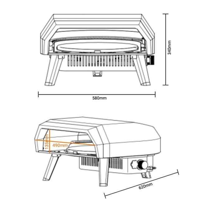 Horno de pizza GiraPizza - Imagen 4