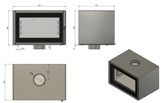 Horno para CubeBox 70 - Imagen 3