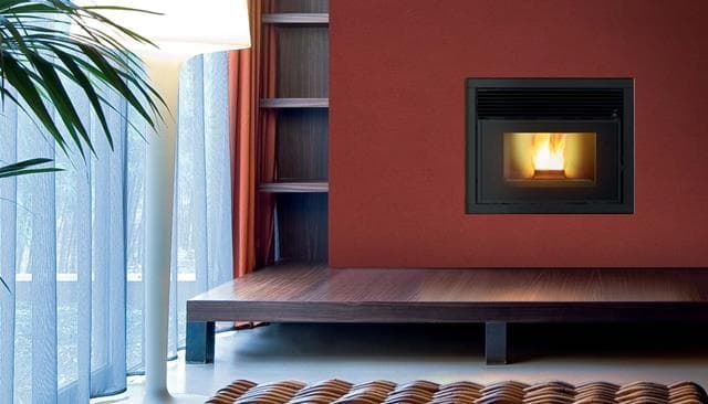 Insert de pellet QBox 70 8kW - Imagen 2