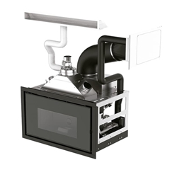 Insert de pellet Vivo 90 Comfort Air 11 BASIC - Imagen 1