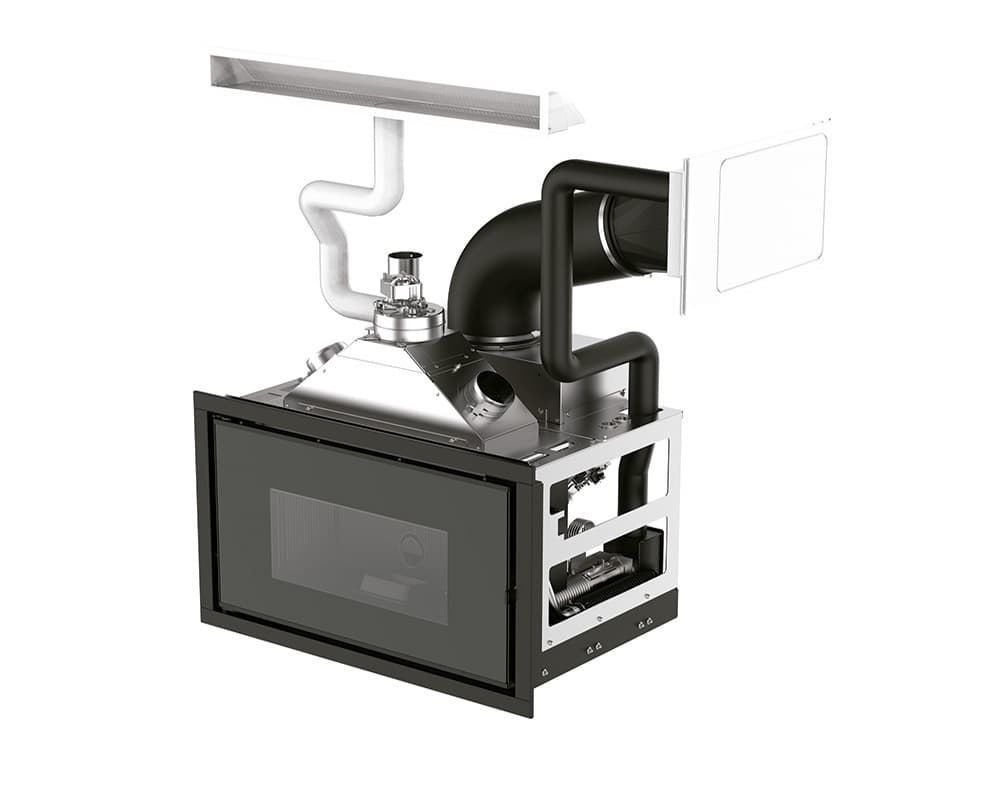Insert de pellet Vivo 90 Comfort Air 11 SLIM - Imagen 1