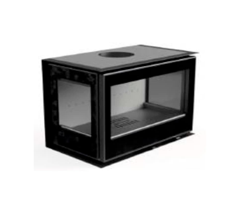 Insertable de leña FlameBox Arch 10 T 3 caras - Imagen 1