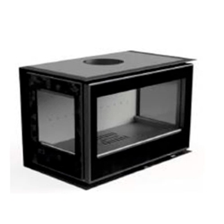 Insertable de leña FlameBox Arch 10 T 3 caras - Imagen 1