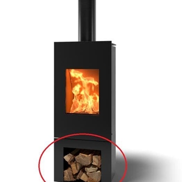 Leñero para estufas Zino - Imagen 1