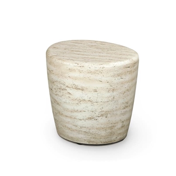 Mesa auxiliar Organic Travertine - Imagen 1