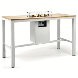 Mesa bar exterior rectangular - Imagen 1