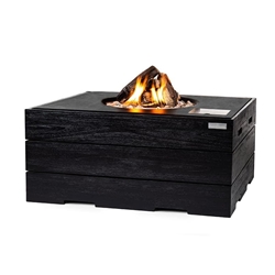 Mesa de exterior Cocoon Teak Black TOP rectangular - Imagen 2