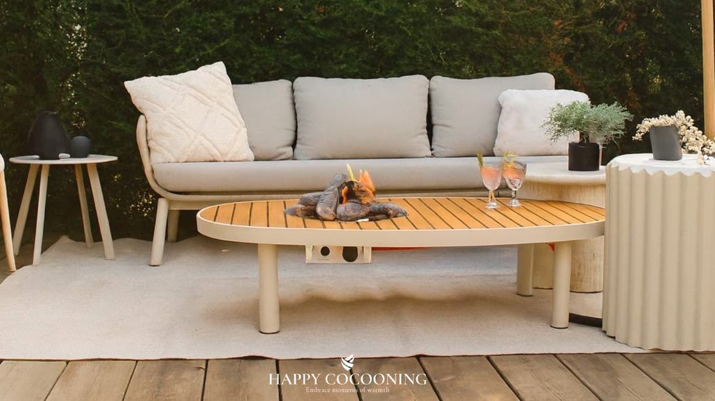 Mesa de exterior de gas Riviera 140 - Imagen 4