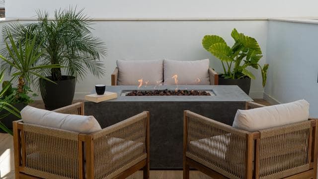 Mesa de exterior en compositeo Misti - Imagen 4