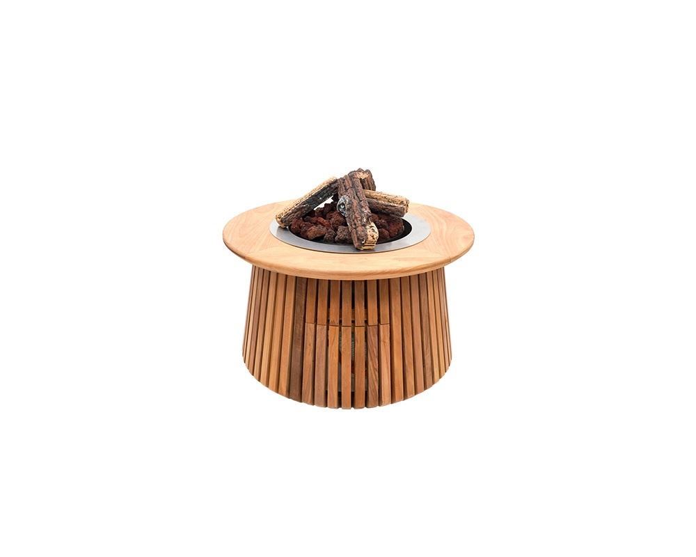 Mesa de exterior Lagune Round 60 teak - Imagen 1