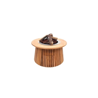 Mesa de exterior Lagune Round 60 teak - Imagen 1