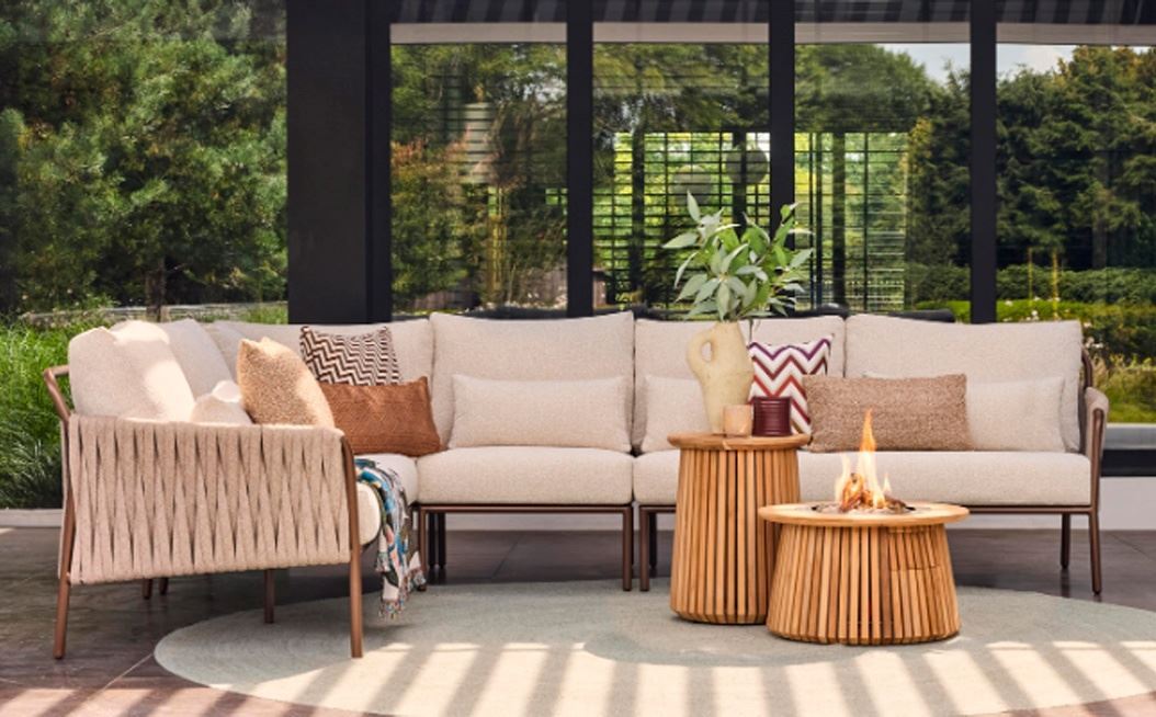 Mesa de exterior Lagune Round 60 teak - Imagen 4