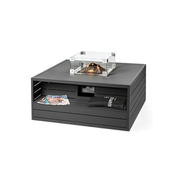 Mesa de gas exterior Aluminium cuadrada - Imagen 1