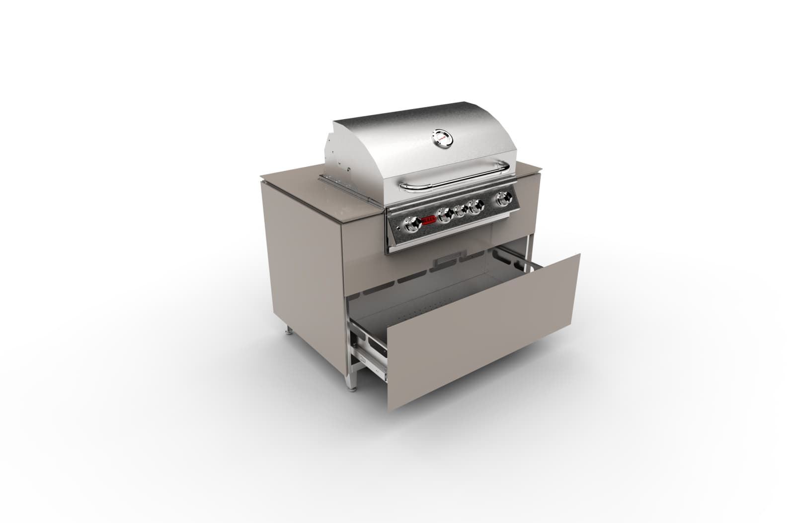 Módulo de exterior Vlaze ADAPT 120 con barbacoa gas Angus de Bull - Imagen 4