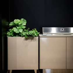 Módulo de exterior Vlaze ADAPT 120 con barbacoa gas Fulgor con media estantería - Imagen 2